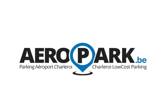 Logo Aeropark Parkplatz Charleroi