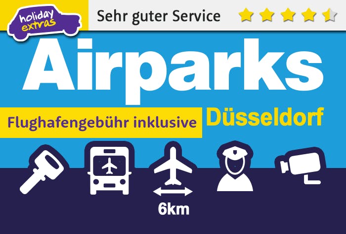 Airparks Parkplatz Düsseldorf Rath