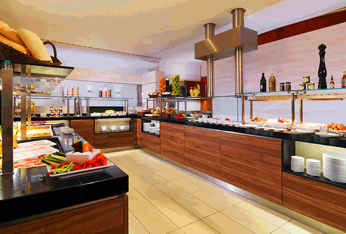 Büffet Sheraton Düsseldorf Airport Hotel