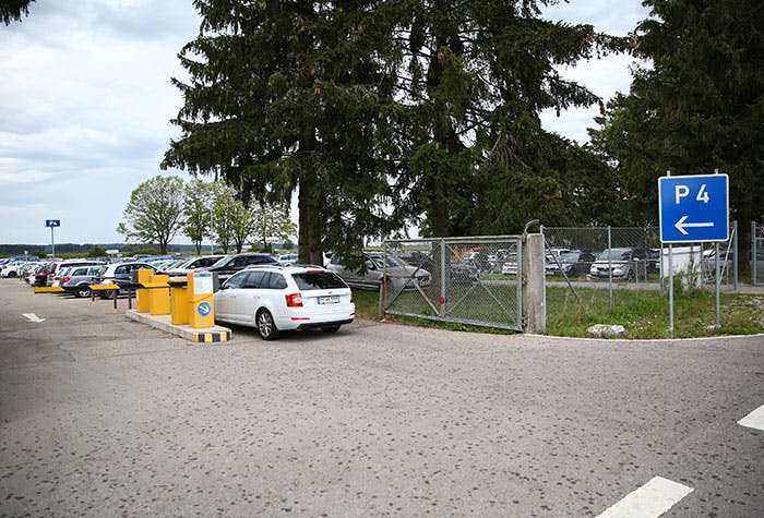 Allgäu Airport Parkplatz P4