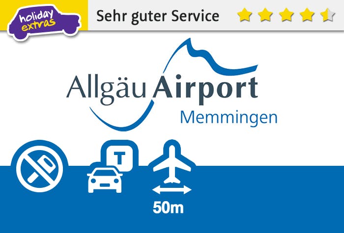 Flughafen Memmingen Parken Langzeitparken 20 Euro www.parken-und-fliegen.de
