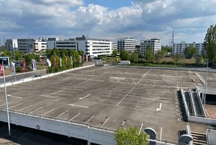 Sparparker Parkdeck Frankfurt Bild 1