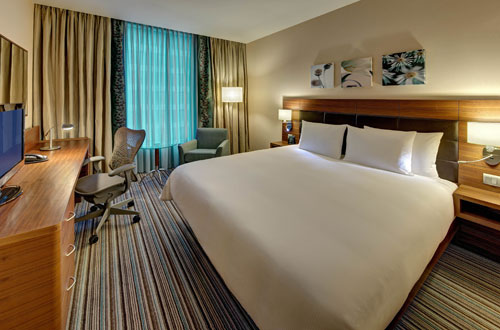 Zimmeransicht Hilton Garden Inn Frankfurt Airport