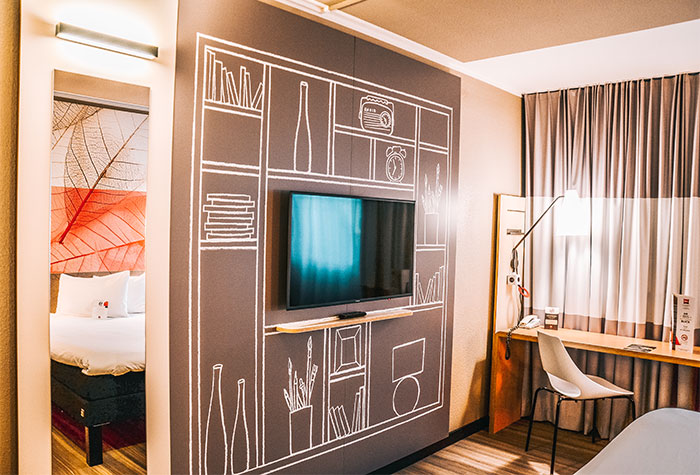 Nebenzimmer ibis Frankfurt Airport