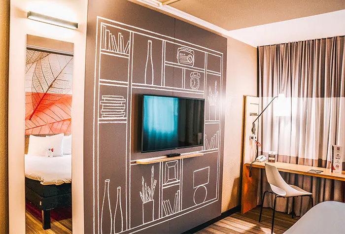Nebenzimmer ibis Frankfurt Airport