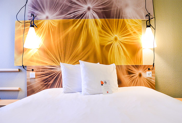 Bett ibis Frankfurt Airport