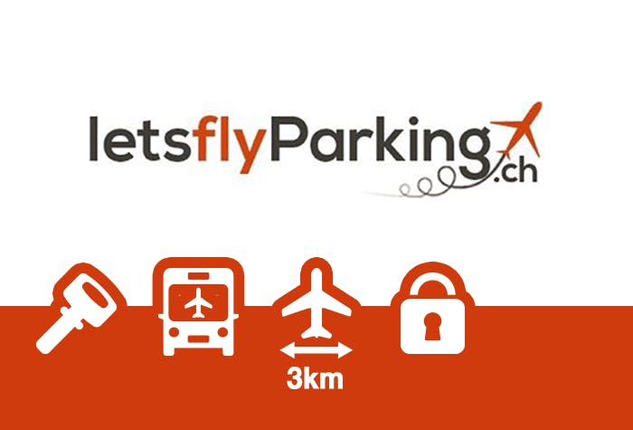 LETS FLY PARKING Parkplatz Genf