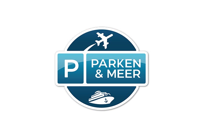 Logo Parken und Meer Parkhalle Valet Parken Warnem&uuml;nde