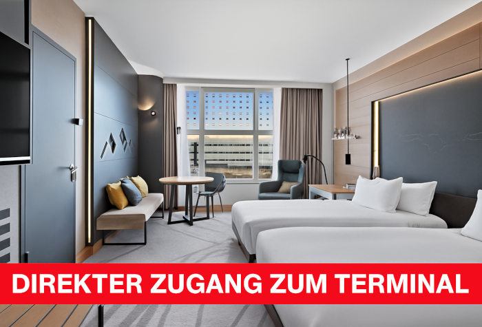 Zimmeransicht Hilton Munich Airport am Flughafen München