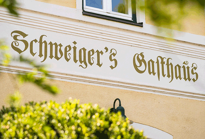 Fassade des Schweiger's Landgasthof