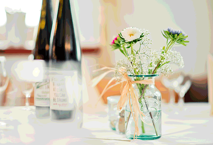 Tisch im Restaurant Schweiger's Landgasthof