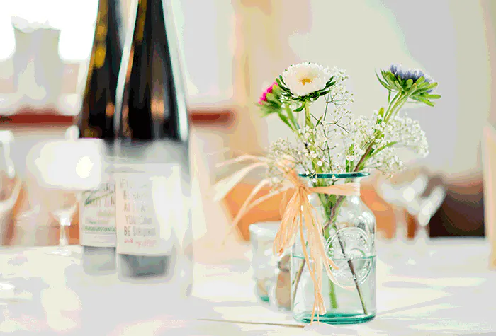 Tisch im Restaurant Schweiger's Landgasthof