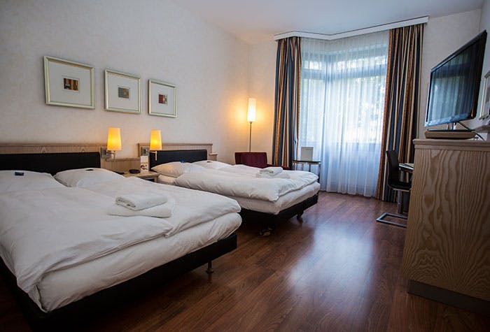 Hotelzimmer Mövenpick Hotel München Airport