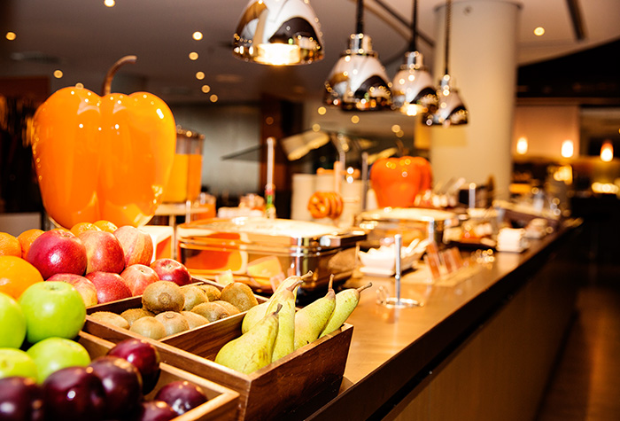Frühstücksbüffet Novotel München Airport