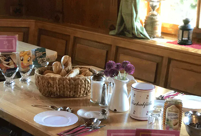 Frühstück im Air Muc