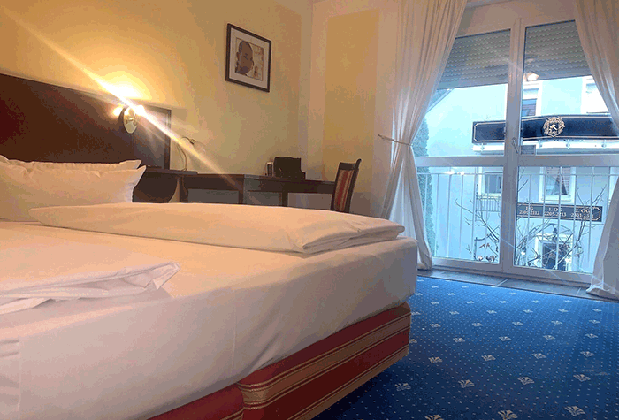 Hotelzimmer im Air Muc