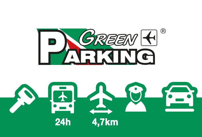 Logo Green Parking Parkplatz Malpensa