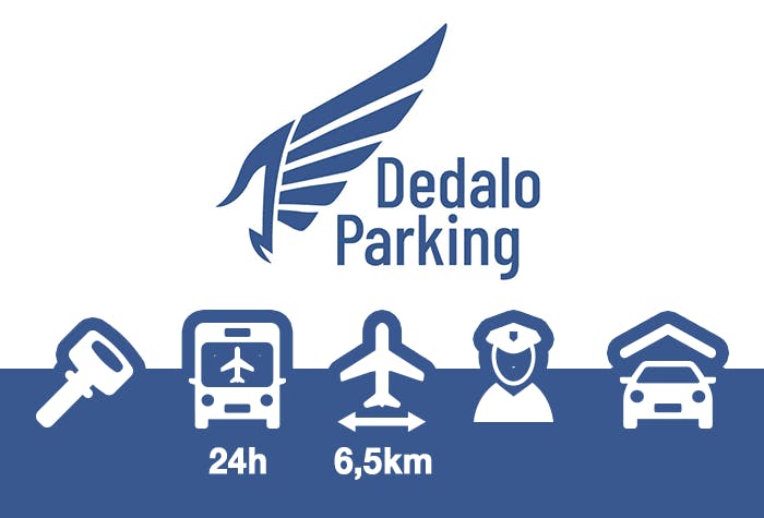 Logo Dedalo Parking Parkhalle Malpensa