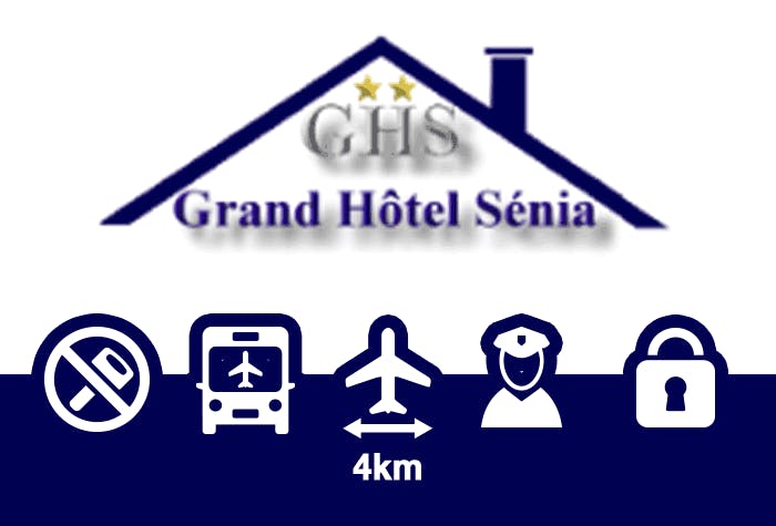 Grand Hotel Senia Parking Parkplatz Orly