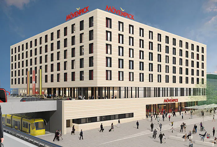 Außenansicht Mövenpick Hotel Stuttgart Messe & Congress