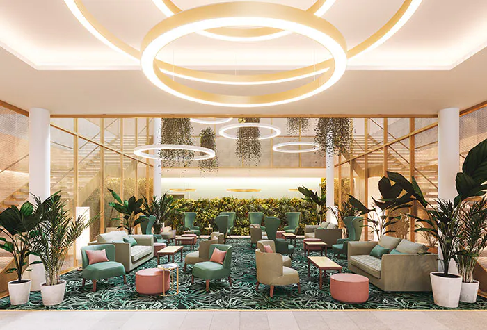 Lobby Mövenpick Hotel Stuttgart Messe & Congress