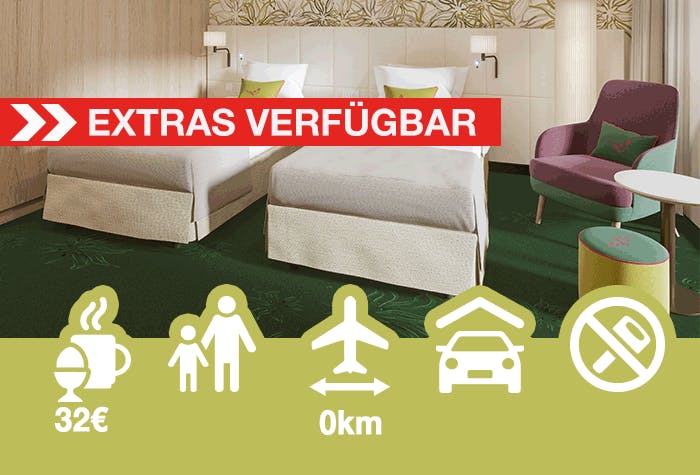 Zimmer im Mövenpick Hotel Stuttgart Messe & Congress