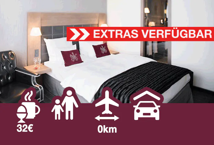 Hotelzimmer Mövenpick Hotel Stuttgart Airport