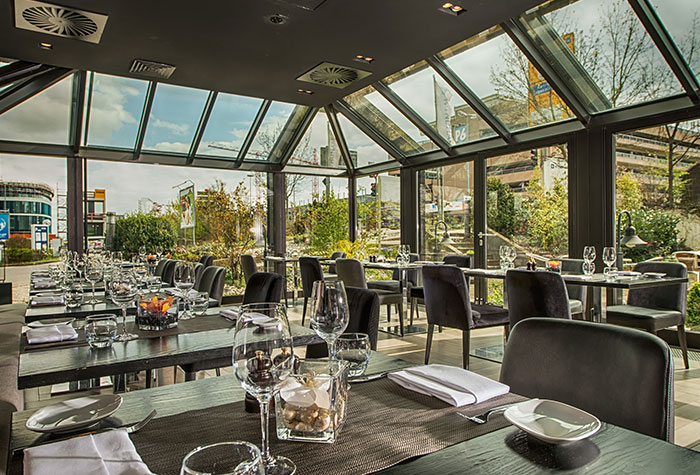 Essensbereich Wyndham Stuttgart Airport Messe