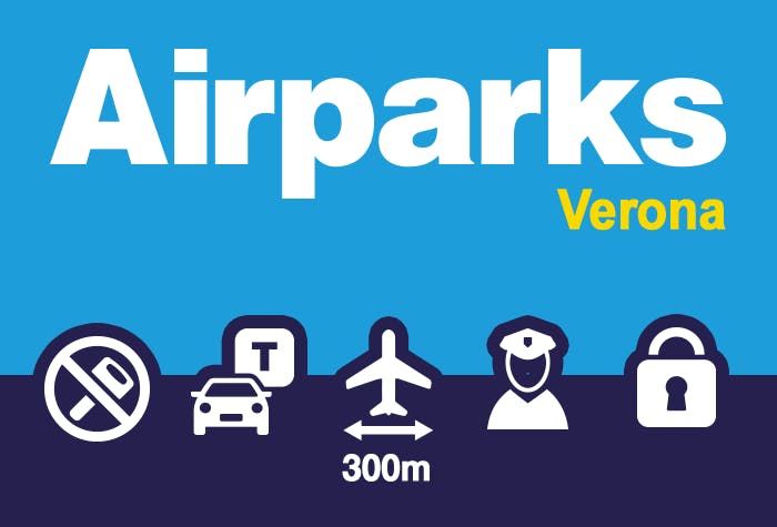 Logo Airparks Parkplatz Verona