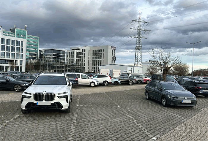 Alpha Parks Parkplatz Frankfurt