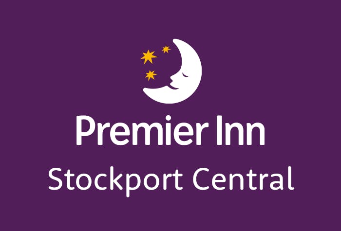 Premier Inn Stockport Central Hotel Logo - Manchester Airport