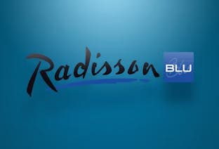Radisson Blu hotel Logo - Stansted Airport