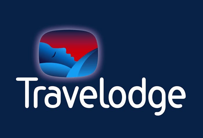 Travelodge Stansted hotel Logo - Stansted Airport