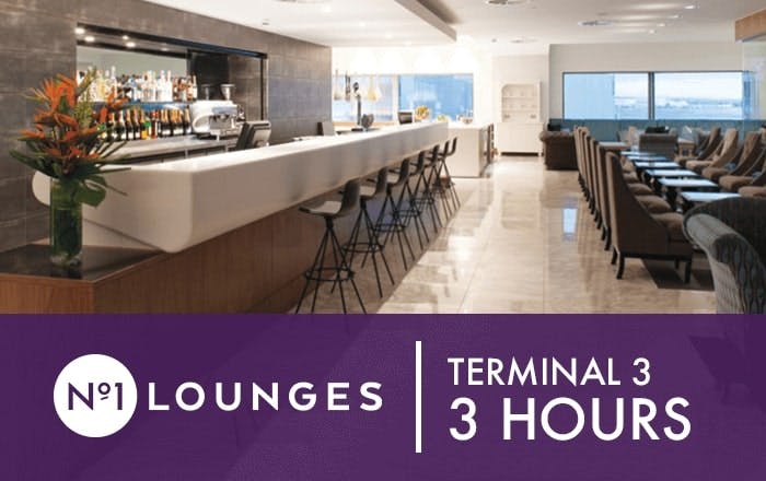 No1 Lounge Heathrow Terminal 3 Lounge Bar and Logo