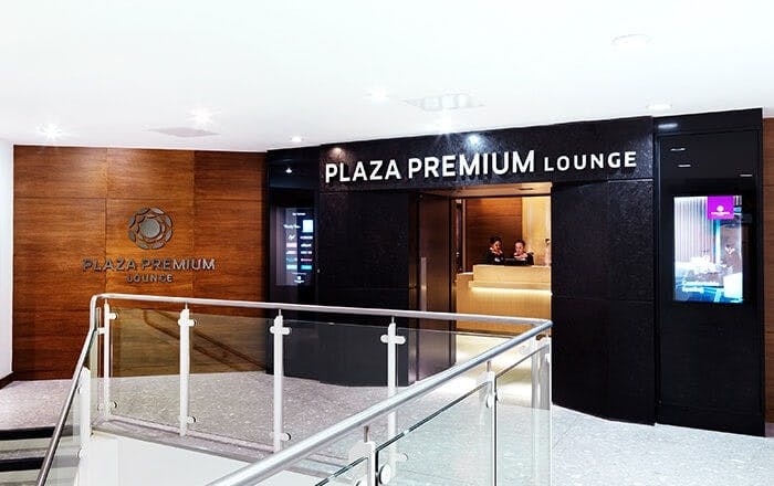 Plaza Premium Heathrow Terminal 4 Entrance