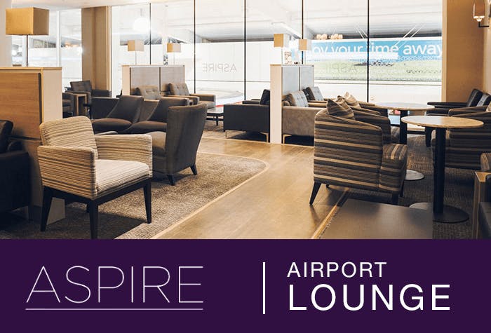 Luton Airport Aspire Lounge Seating