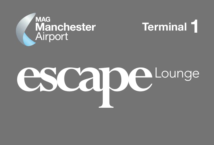 Escape Lounge at Manchester Airport Terminal 1 - Airport Lounge Logo