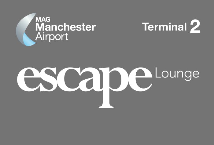 Escape Lounge at Manchester Airport Terminal 2 - Airport Lounge Logo