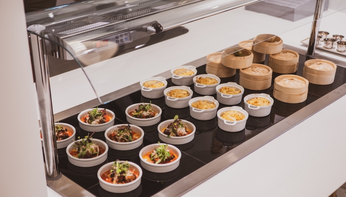 Manchester Airport 1903 Lounge Hot Buffet