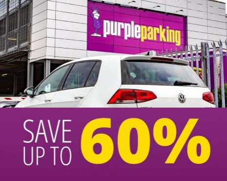 Save up to 60% on Birmingham Parking at Purple Parking