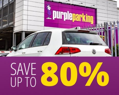 Save up to 80% on Manchester Airport Meet and Greet Parking at Purple Parking