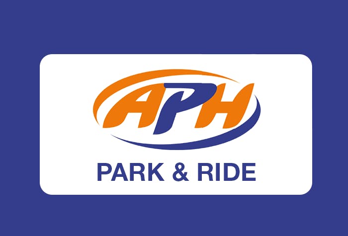 APH Park & Ride Birmingham Airport Logo