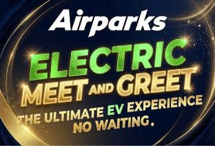 Airparks Meet & Greet with EV Charge Birmingham Airport Logo