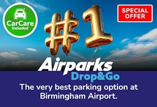 Airparks Drop & Go Birmingham Airport Logo