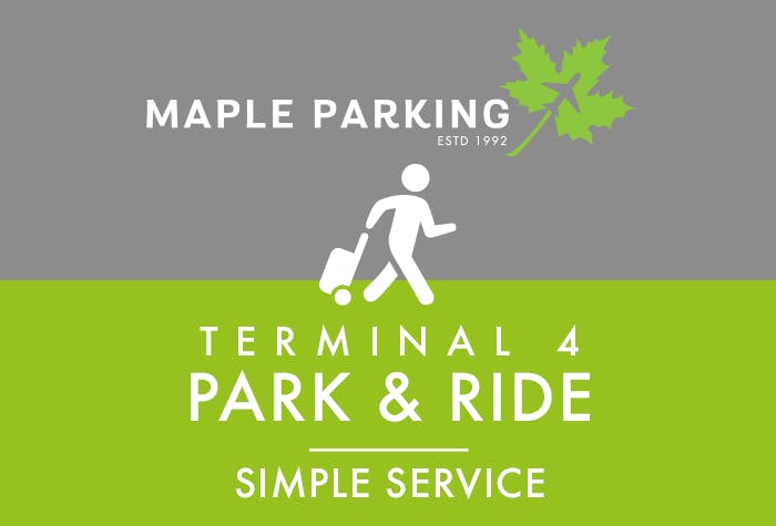 Maple Parking Express Park & Ride T4 Heathrow Logo - Heathrow Airport