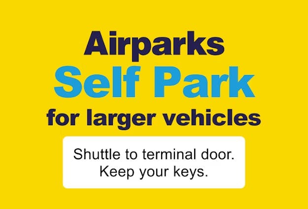 Luton Airparks Self Park for Larger Vehicles Parking Logo - Manchester Airport