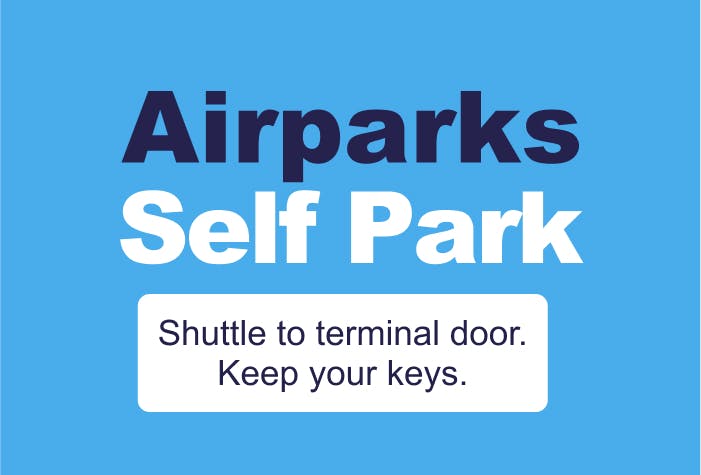 Luton Airparks Self Park Parking Logo - Manchester Airport