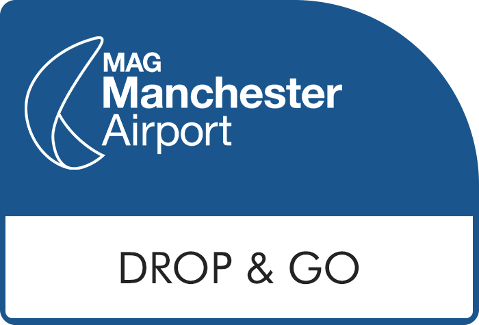 Drop & Go  Manchester Airport Logo - Manchester Airport