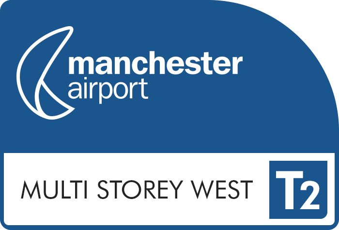 Multi Storey T2 West Manchester Airport Logo - Manchester Airport