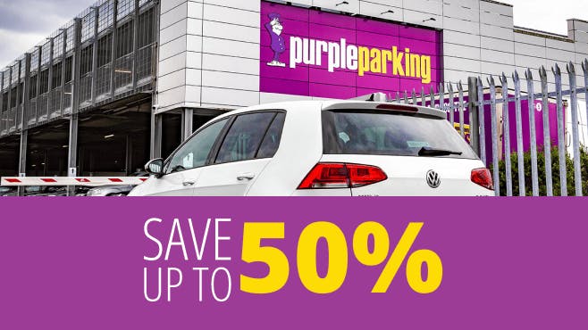 Save up to 50% on Southampton Parking at Purple Parking